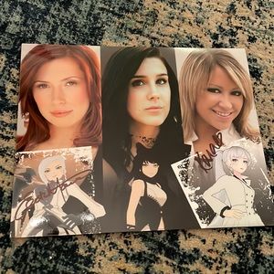 Schneesters and Blake Autographed print